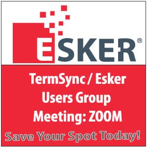 TermSync/Esker User Group