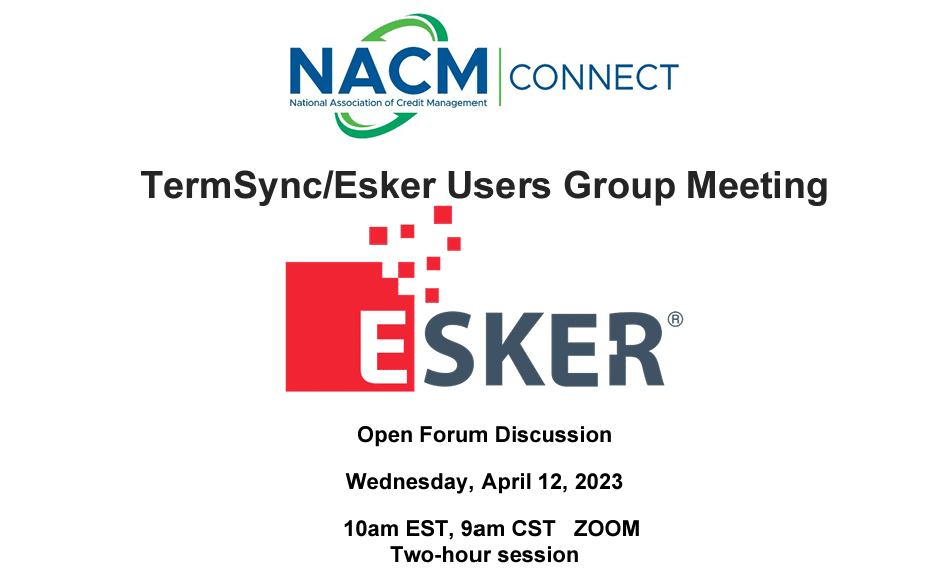 TermSync / Esker Users Group Meeting
