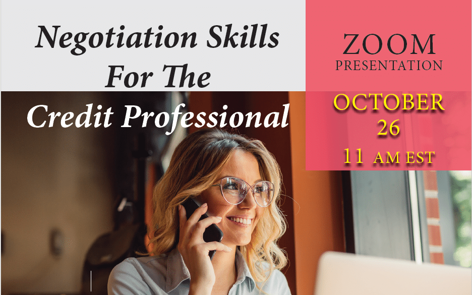 Negotiation Skills for the Credit Professional