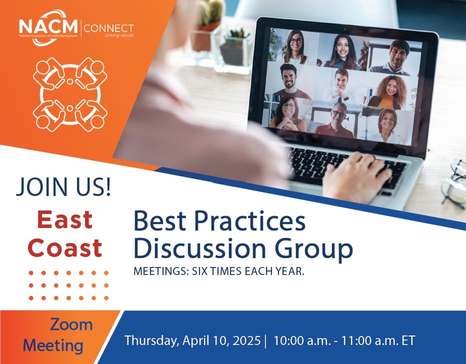 Zoom Discussion Class East Coast Best Practices Discussion Group: Zoom Meeting - NACM Connect